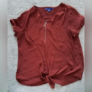 Apt 9 Orange Fall Top
